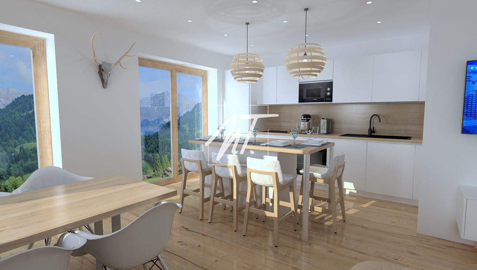 Un appartement neuf de qualité à Montriond : LE KAIRN