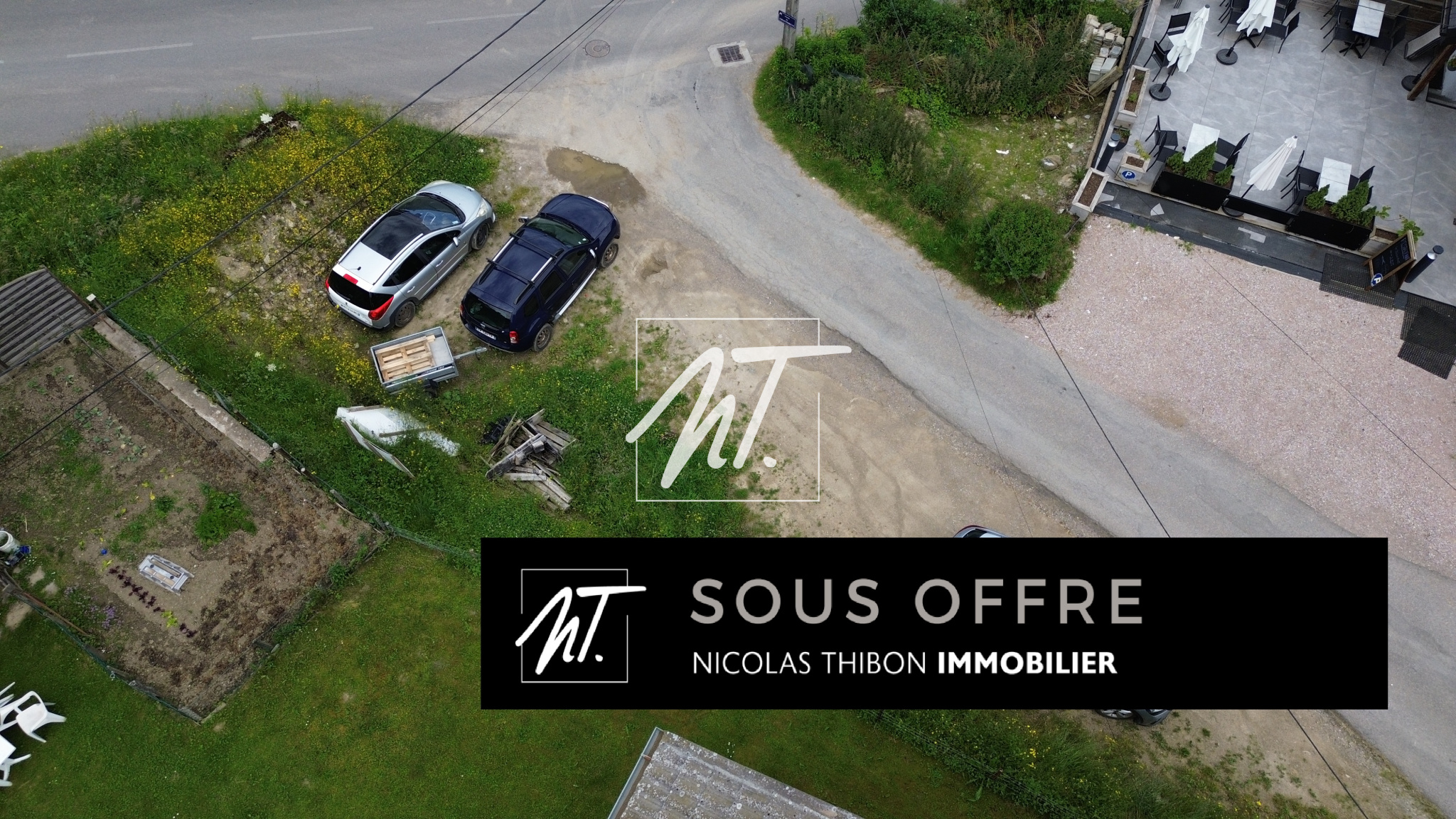 Terrain avec projet à proximité du centre de Morzine