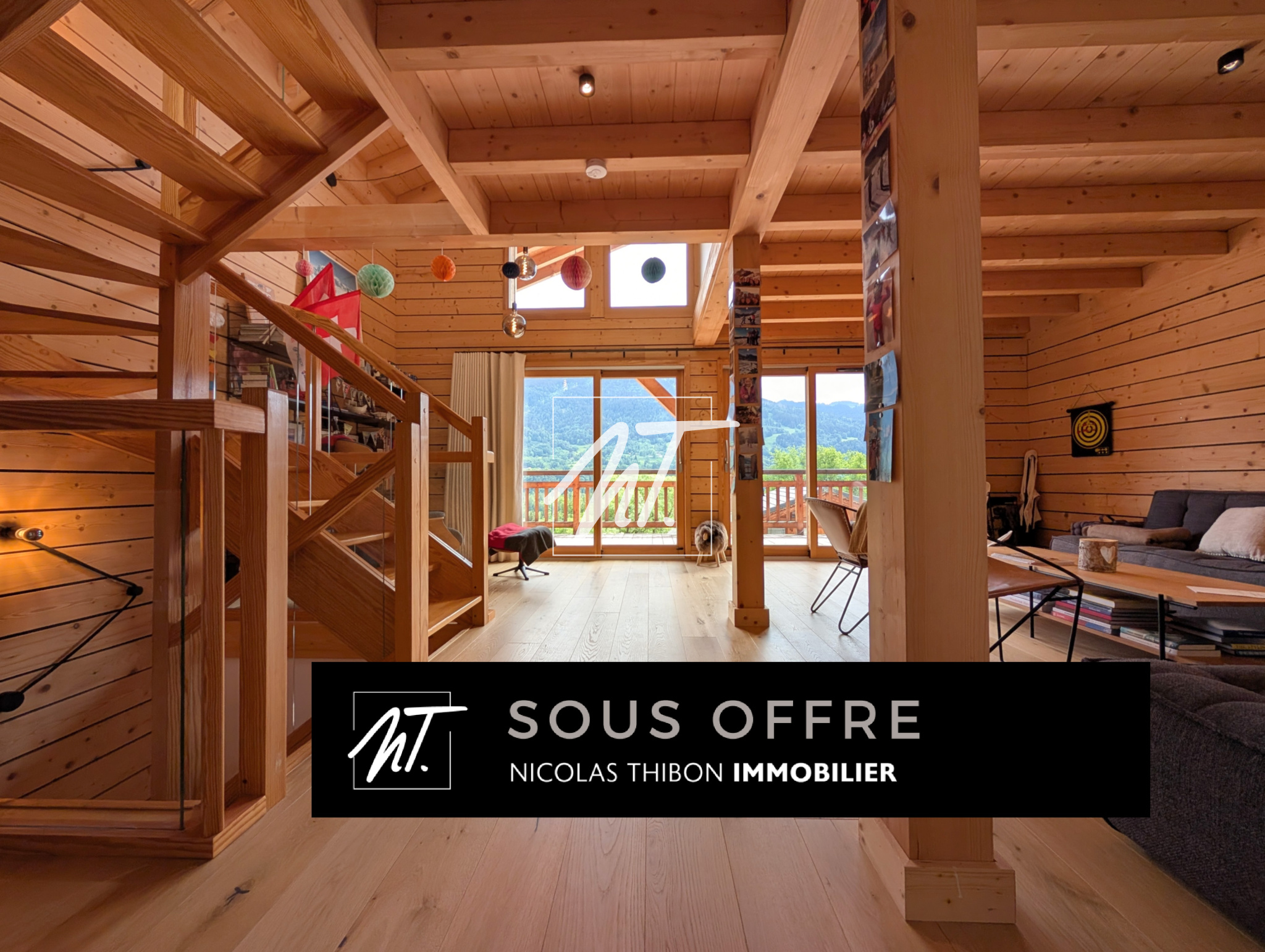 Appartement unique sur le coteau Sud de Samoëns