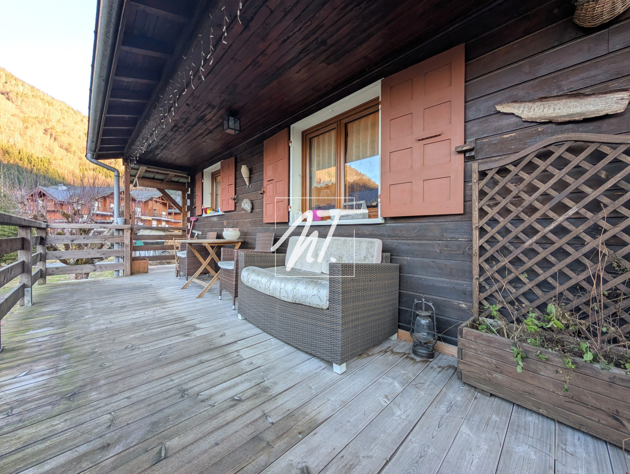 Chalet à proximité du centre avec vue dégagée