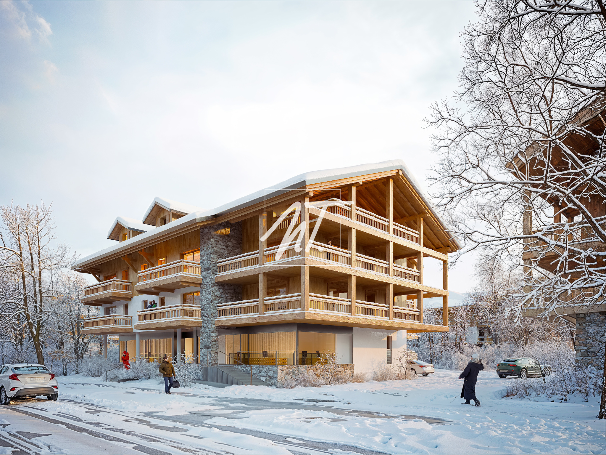 Spacieux T3 au cœur du village de Samoëns