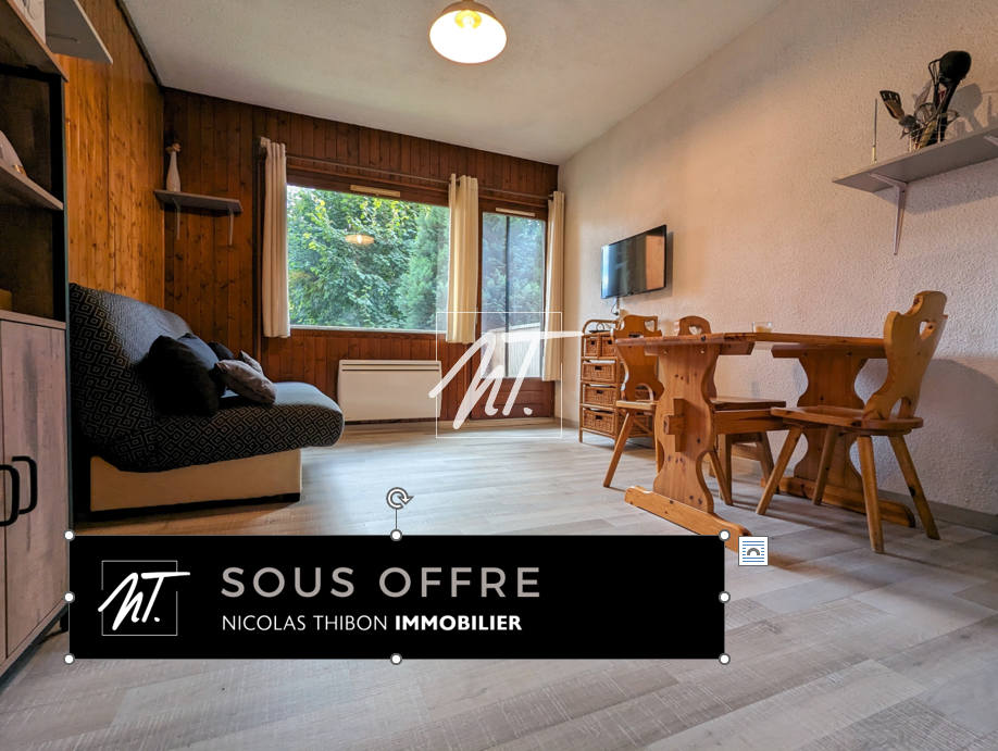 STUDIO RENOVE PLEIN CENTRE SAMOENS