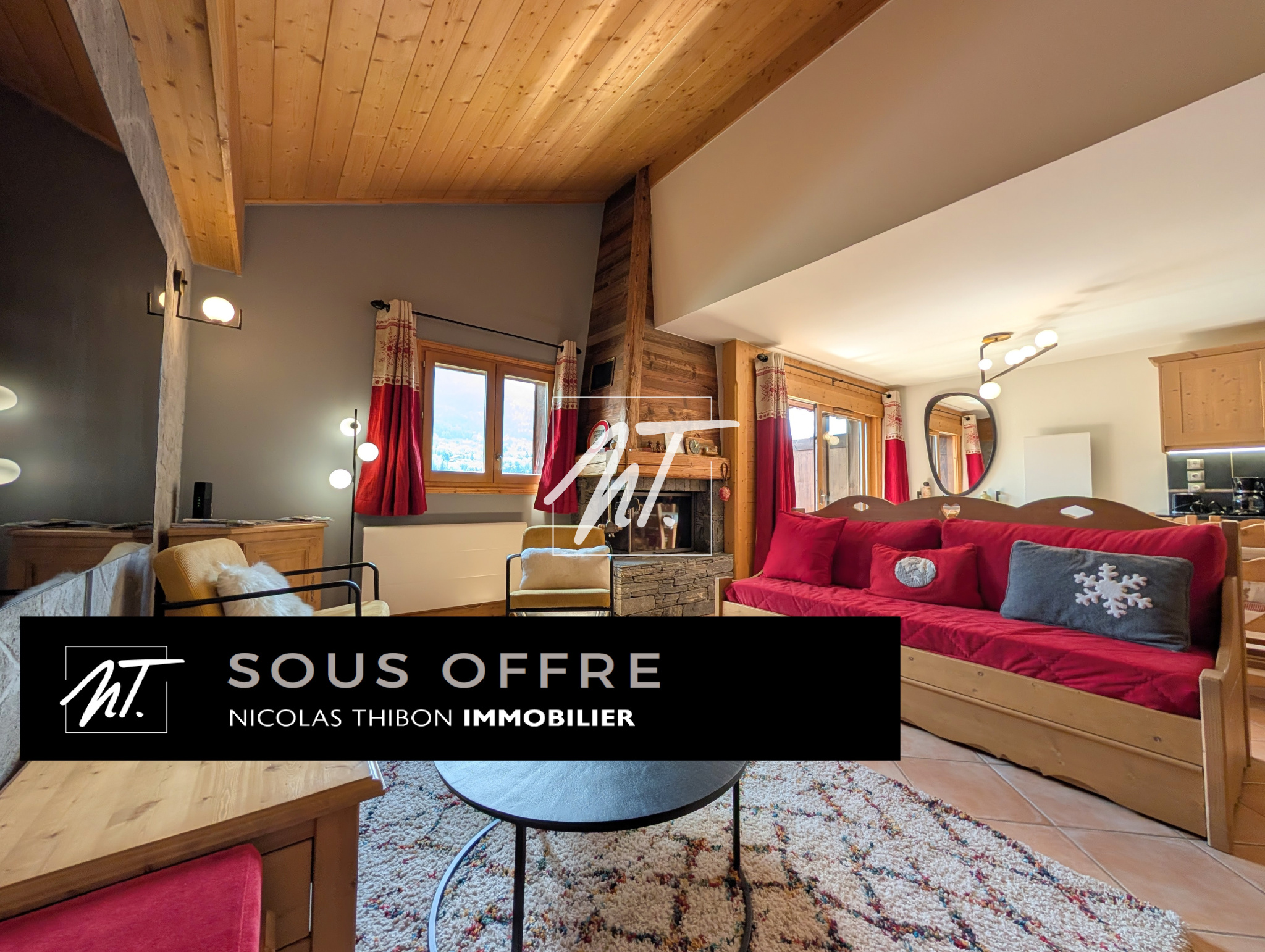 Appartement duplex chaleureux dans une résidence de standing