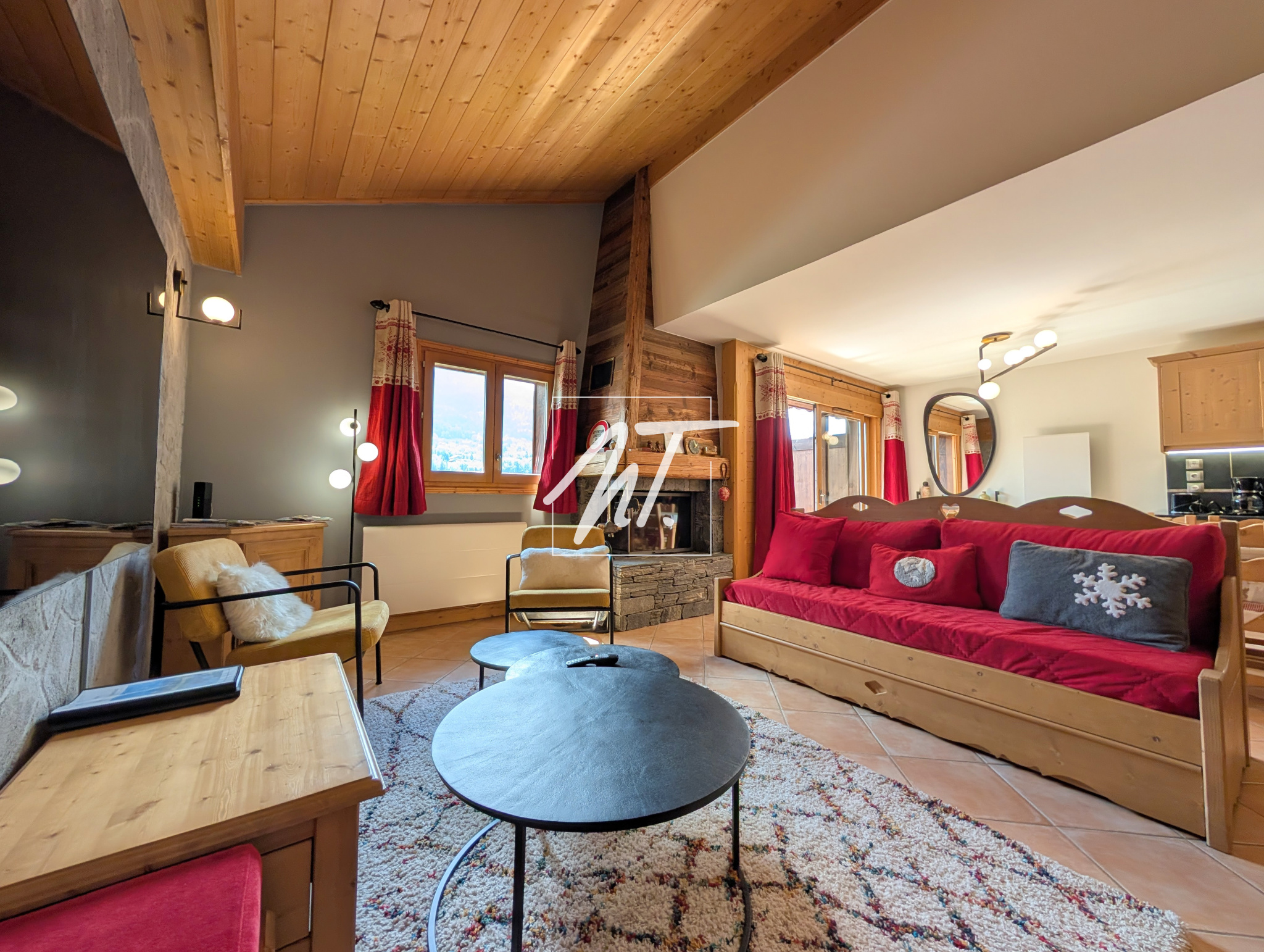 Appartement duplex chaleureux dans une résidence de standing