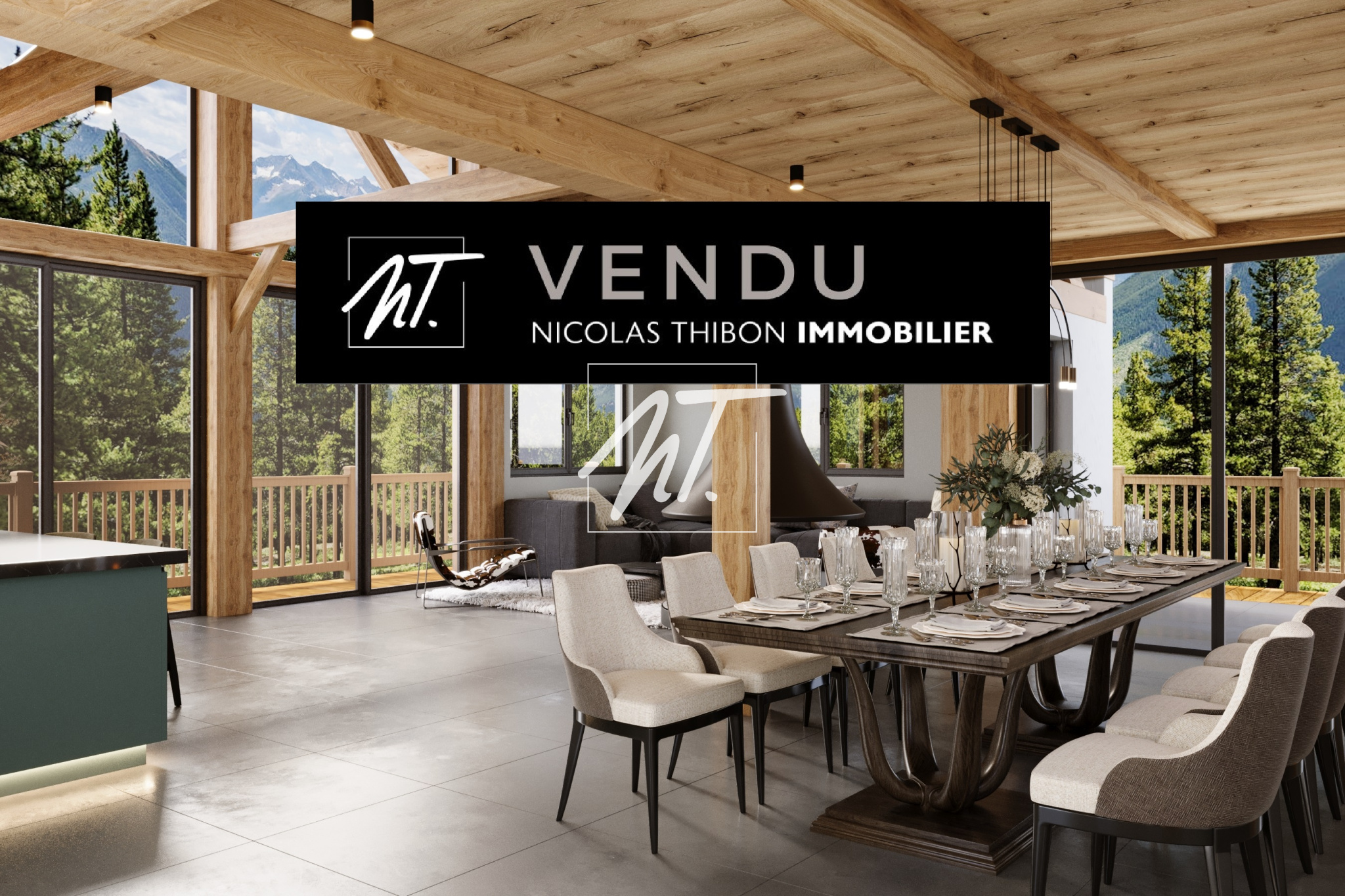 Magnifique chalet entièrement rénové, avec des prestations haut de gamme