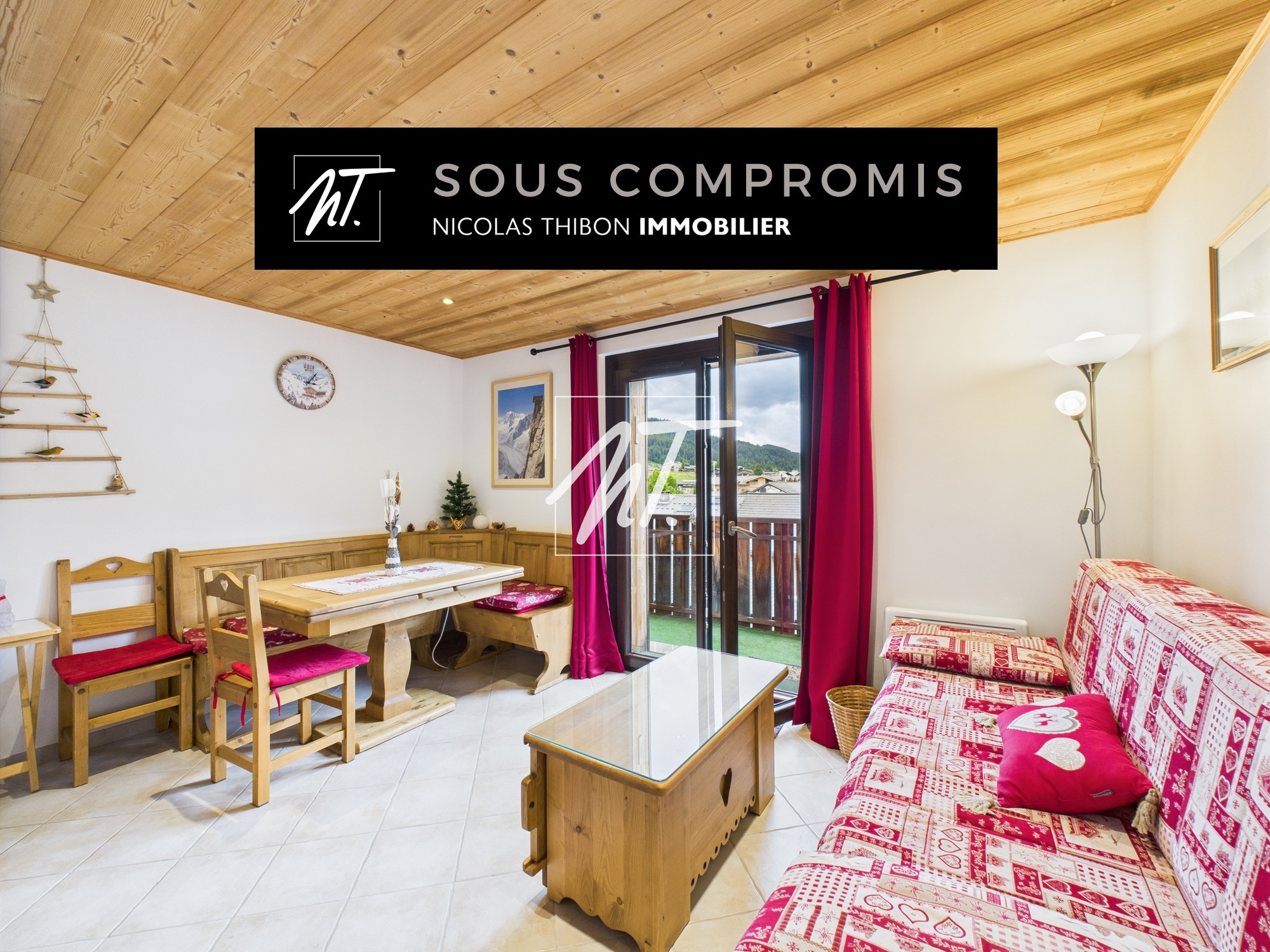 Appartement T3 + Mezzanine au cœur du village
