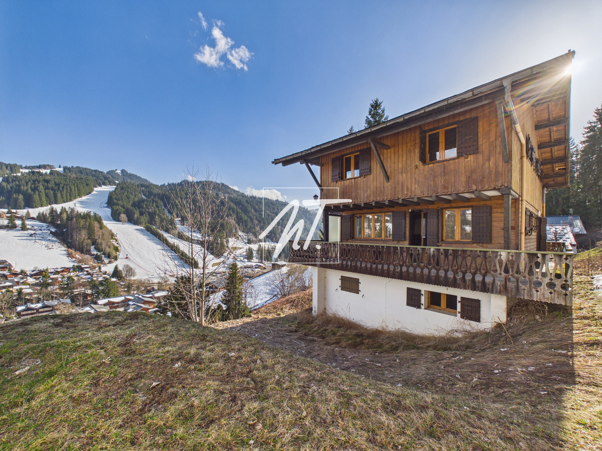 Chalet avec Permis de construire - Vue imprenable!