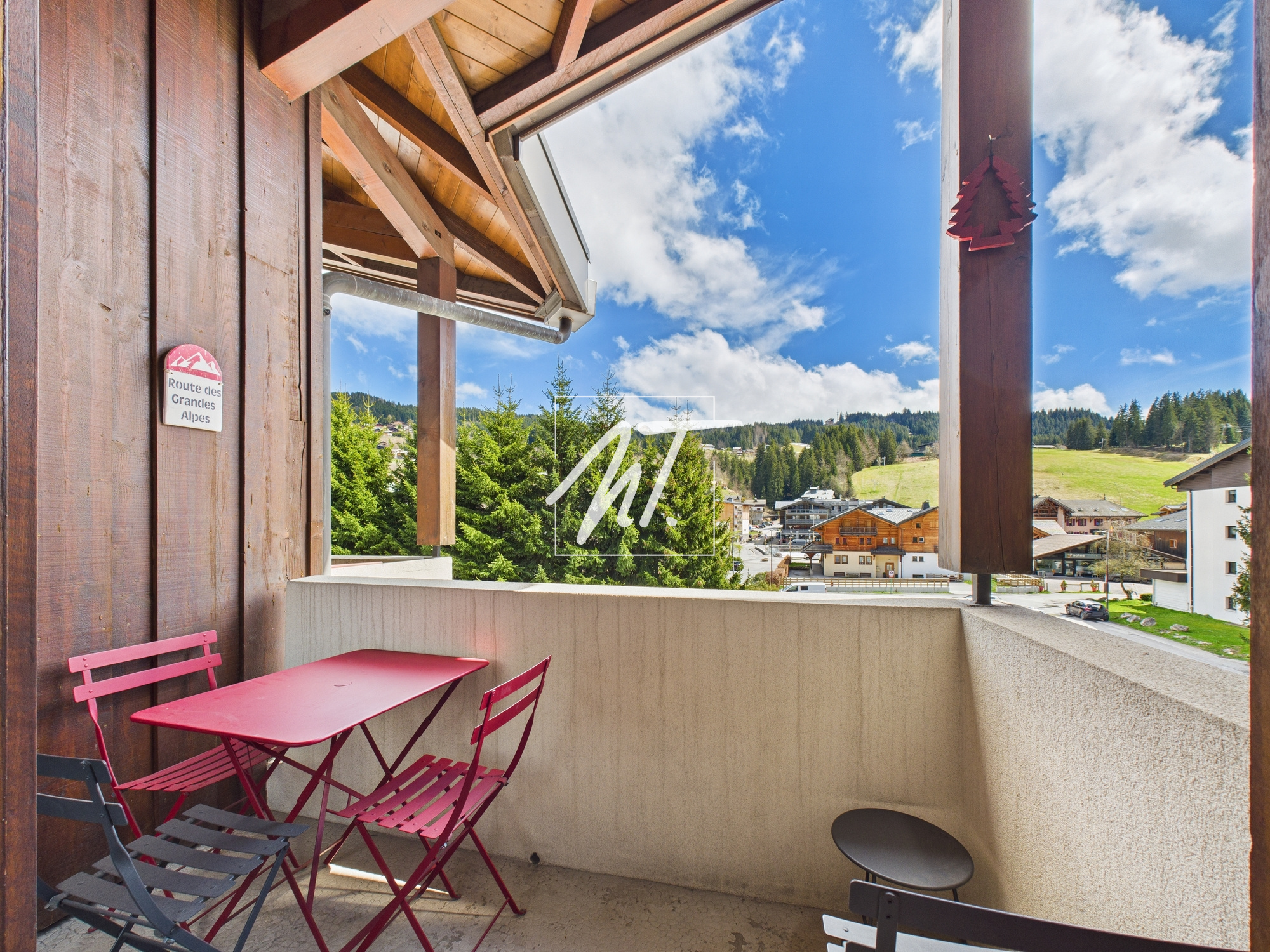 T3 Duplex en centre des Gets
