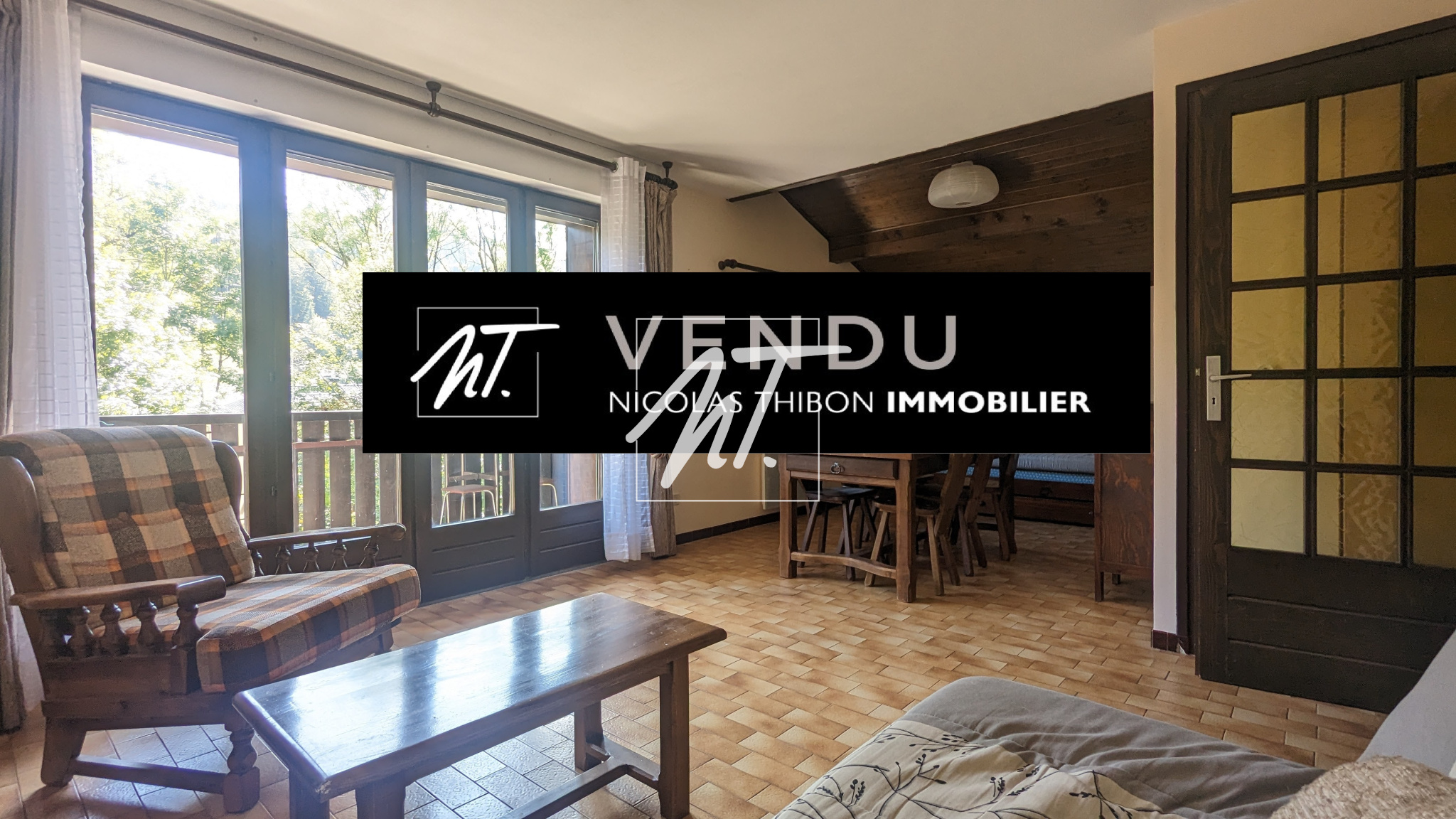 T2 de 48m2 dans une petite copropriété proche des pistes!