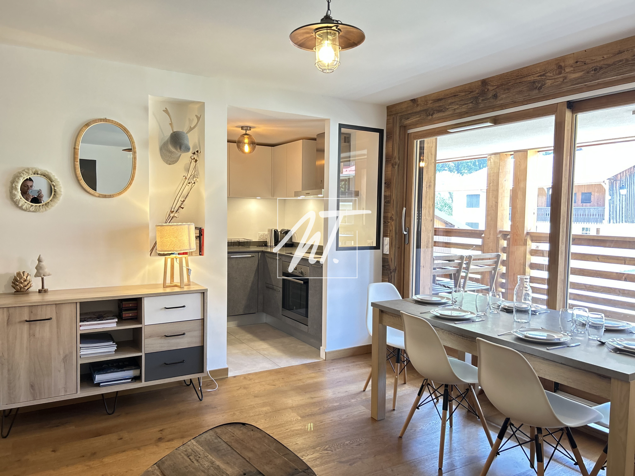 Les Gets   Appartement en duplex au cœur du village   74 m2   2 chambres + 2 cabines