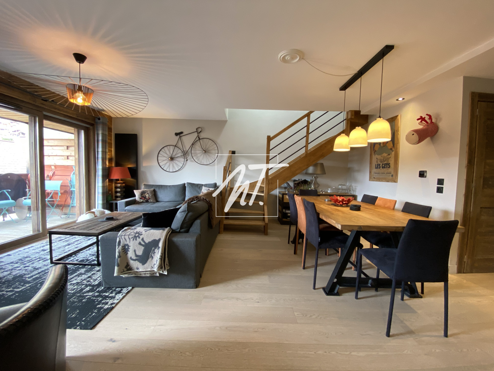 Magnifique T4 Duplex de 110 m2 au cœur des Gets !
