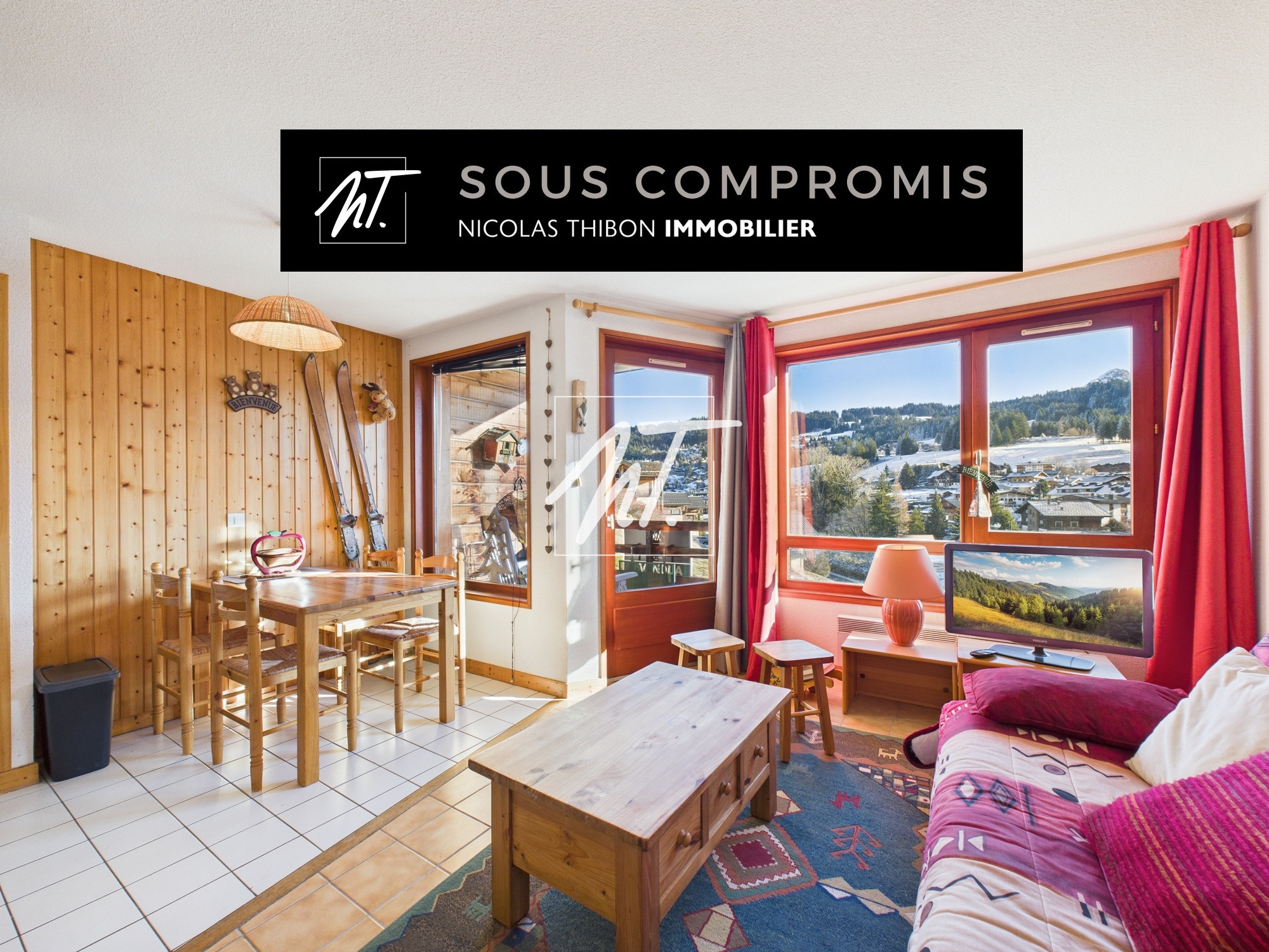 Studio + coin nuit à vendre - LES GETS