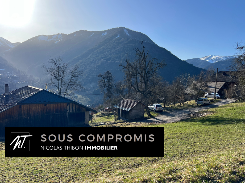 RARE À LA VENTE   Terrain constructible avec vue imprenable sur le Roc d’Enfer