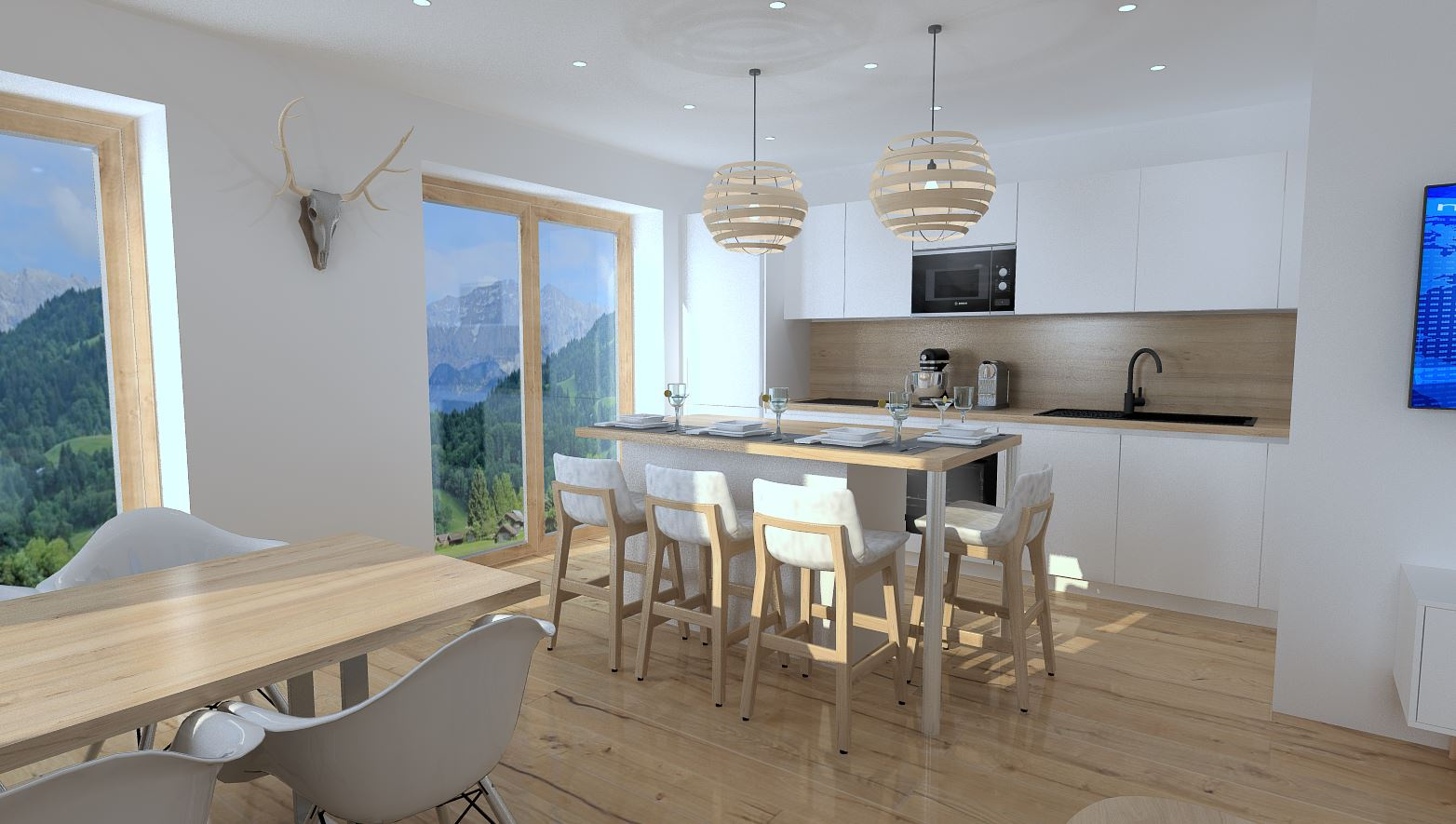 Un appartement neuf de qualité à Montriond : LE KAIRN