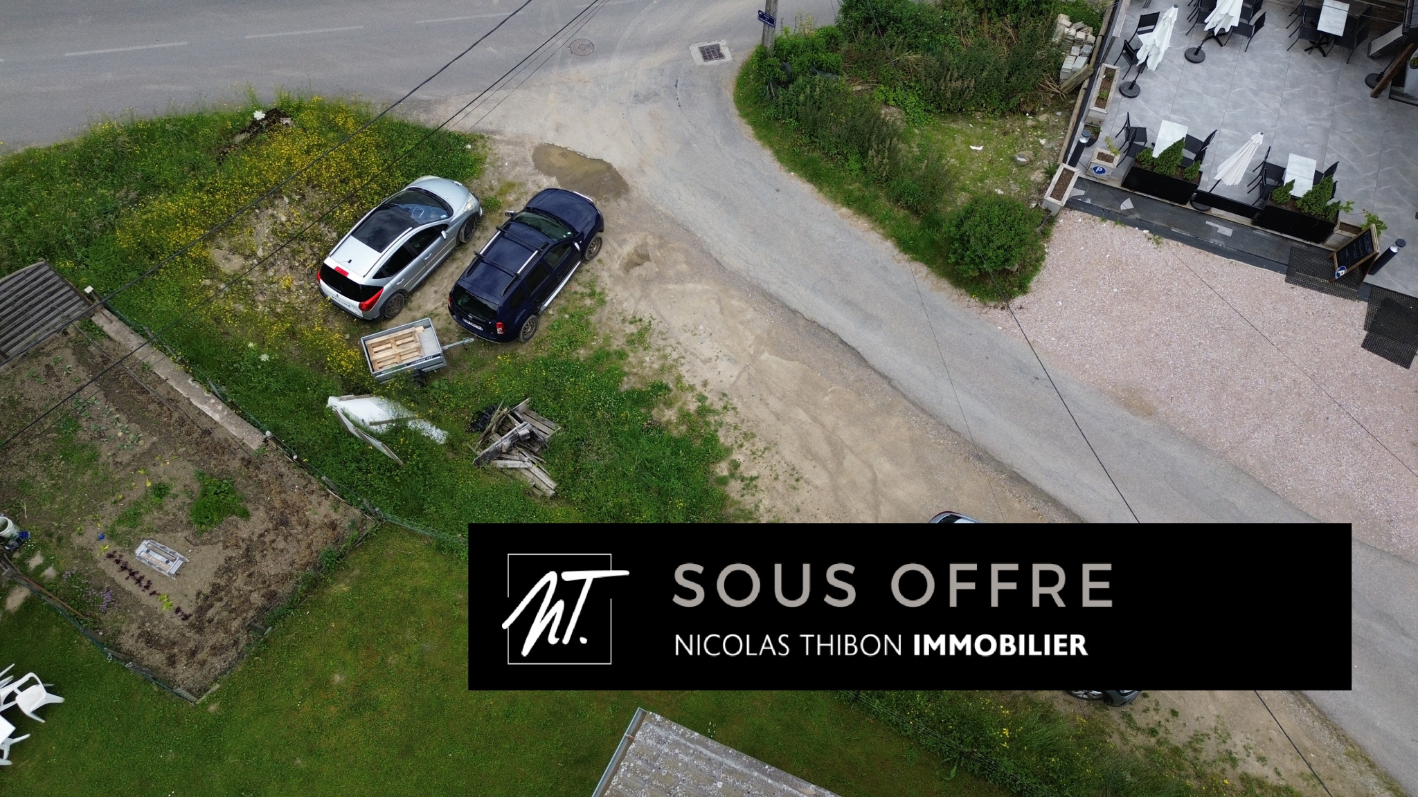 Terrain avec projet à proximité du centre de Morzine