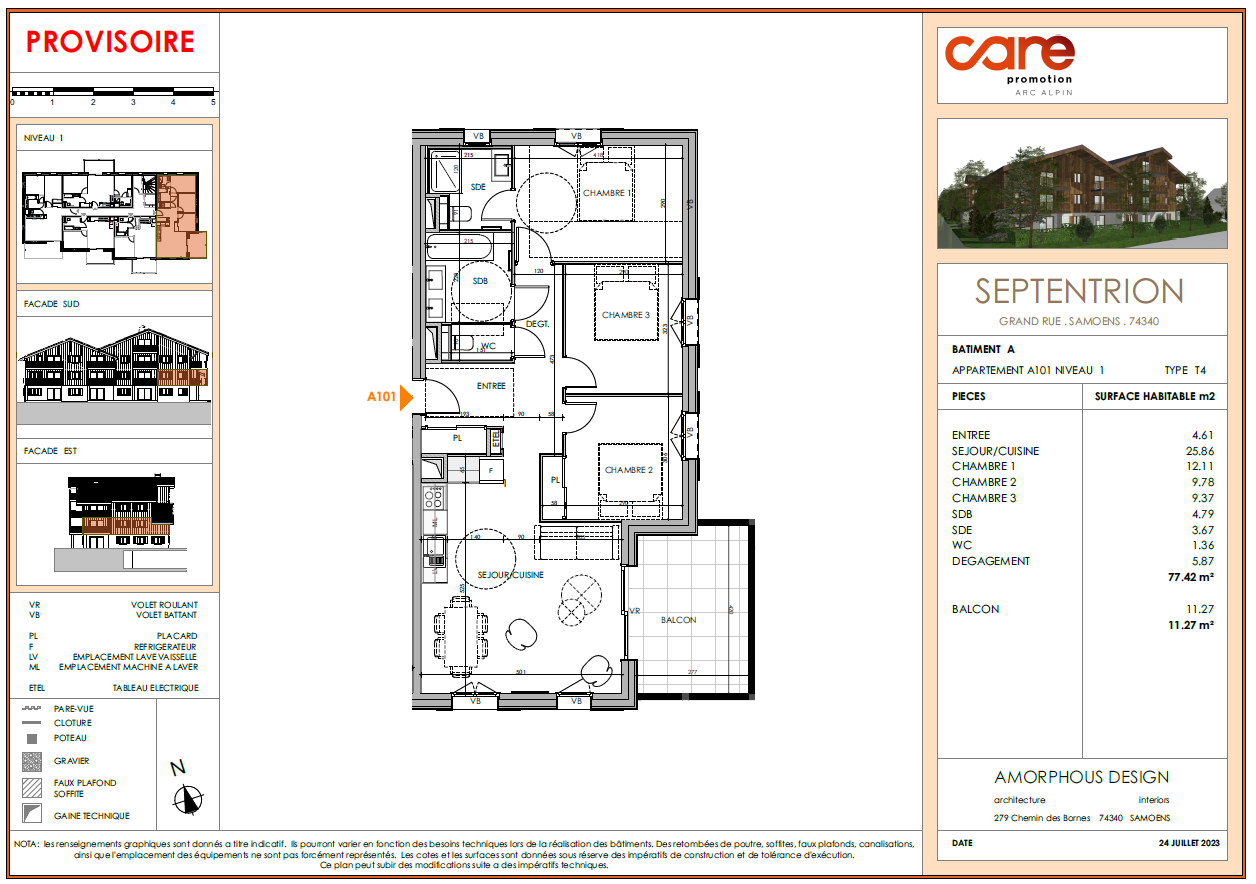 Appartement T4 en plein cœur de Samoëns