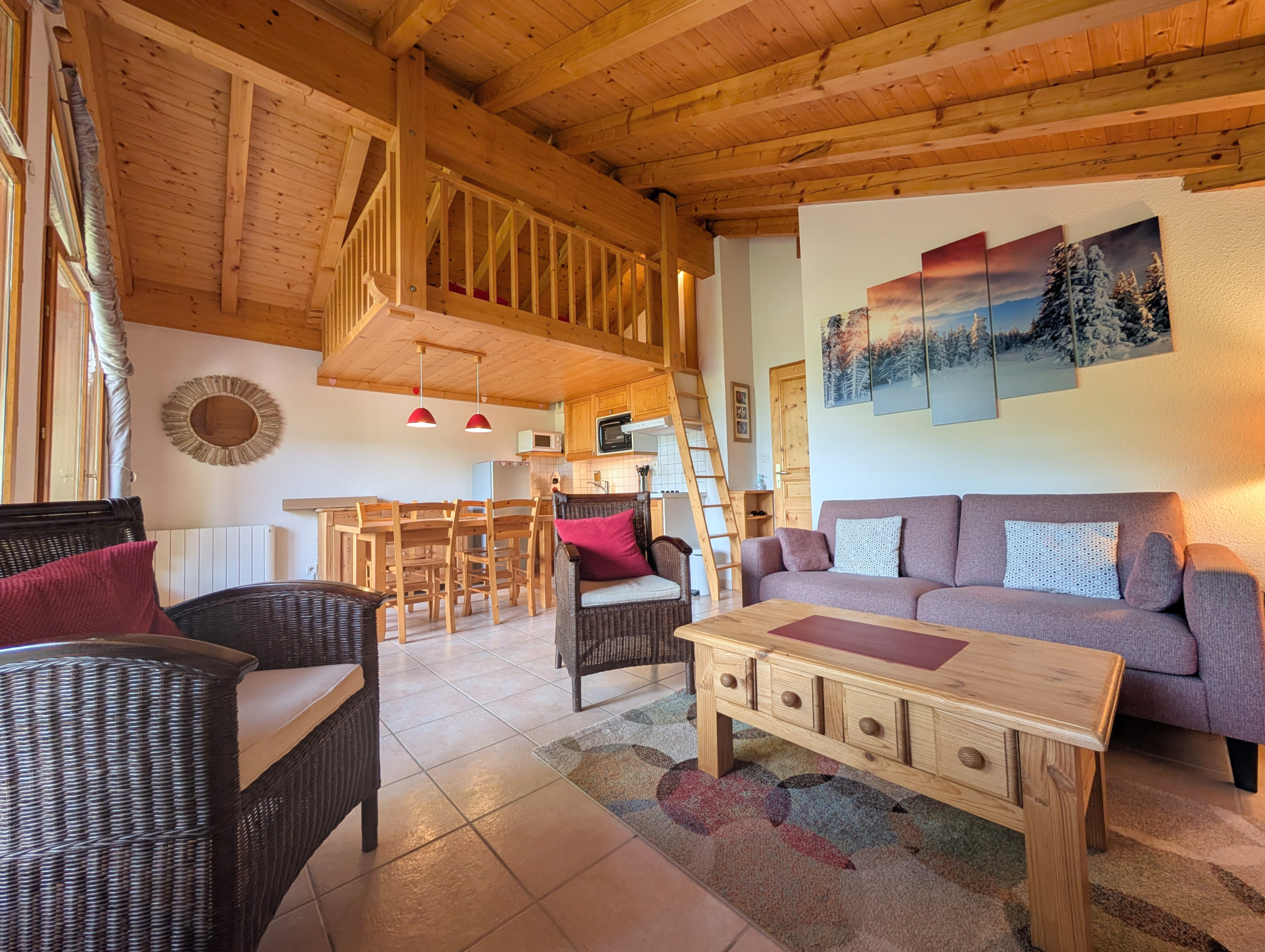 Appartement lumineux dans un quartier reposant