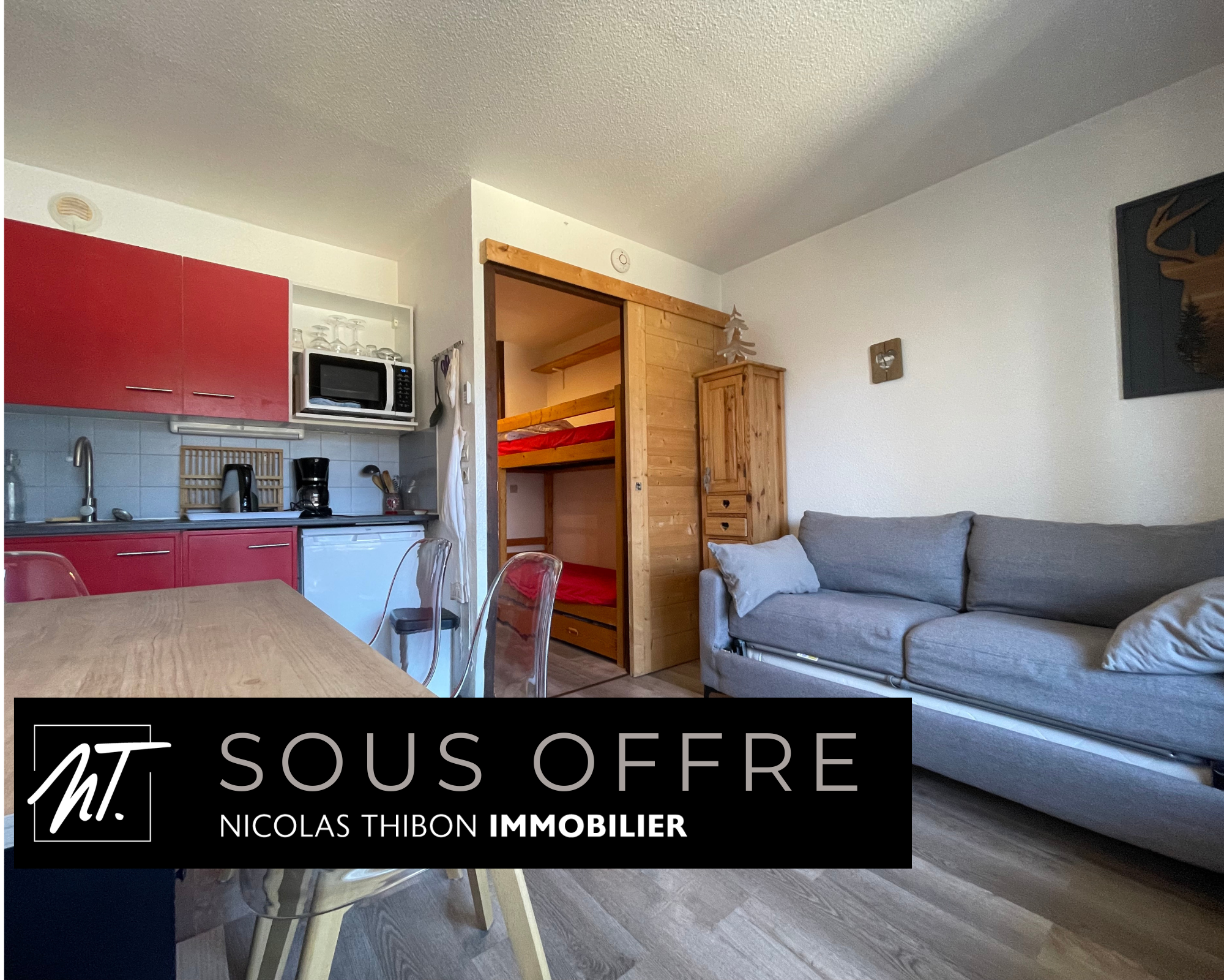 Studio rénové dans le centre de Samoëns