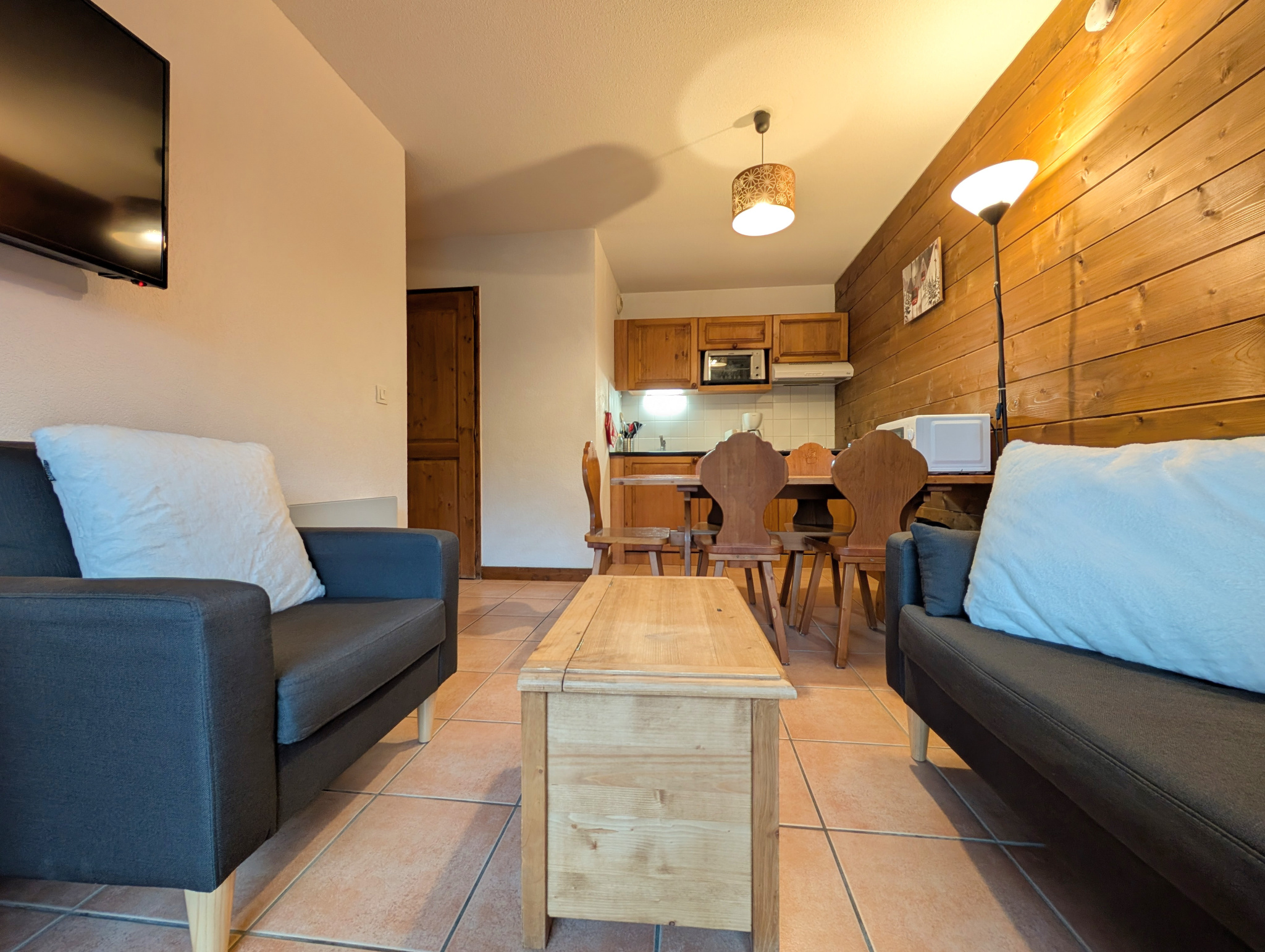 Appartement en rez de jardin dans un quartier calme de Samoëns