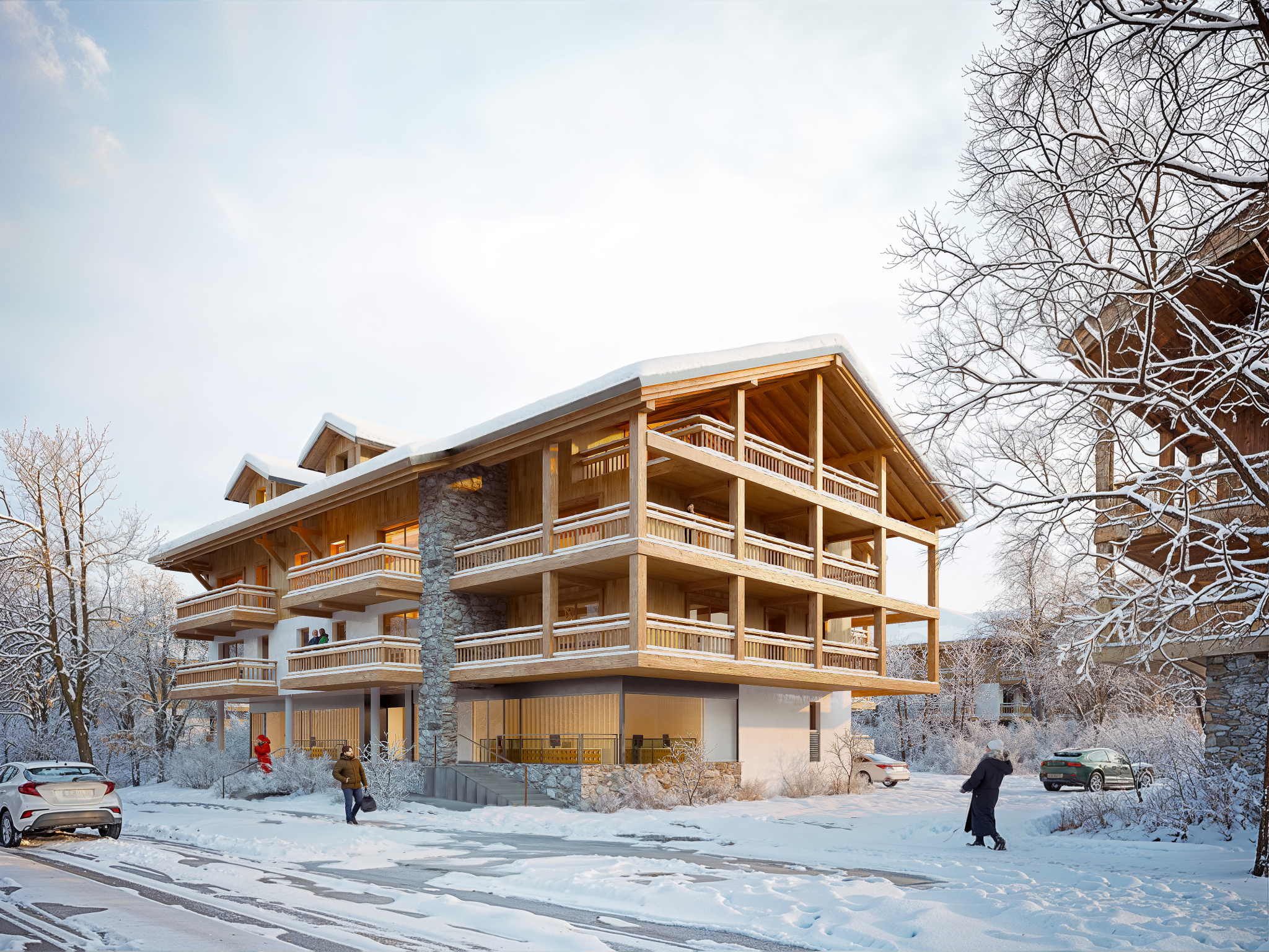 Spacieux T3 au cœur du village de Samoëns