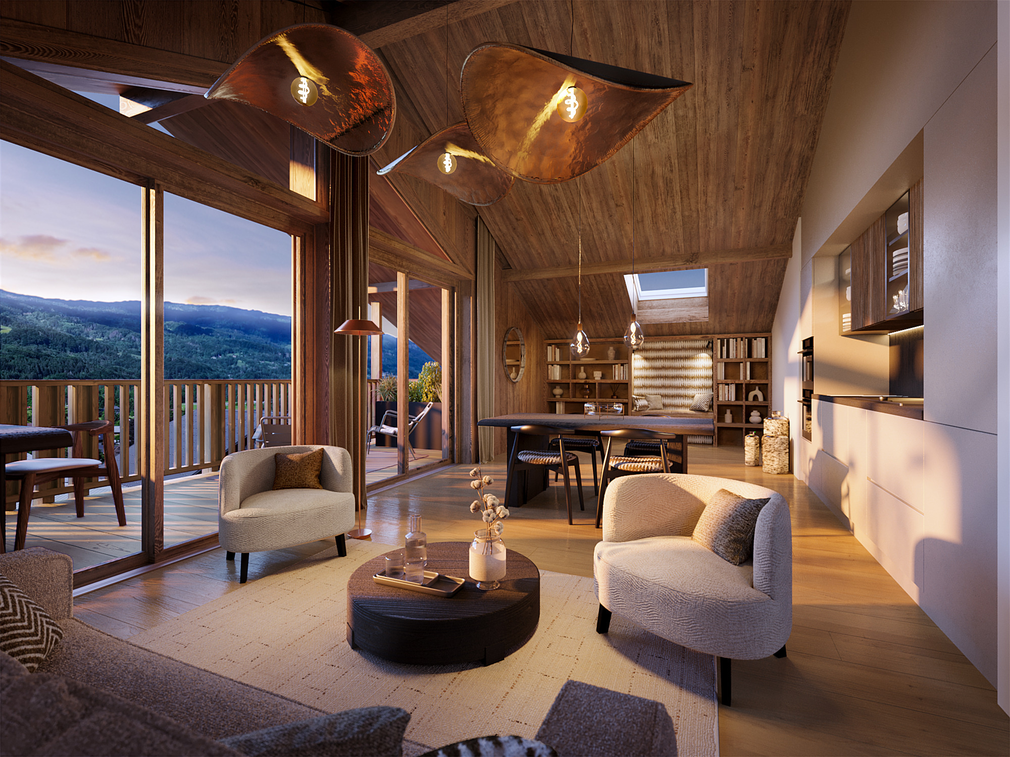 Appartement 5 pièces 104.39 m2 avec balcon