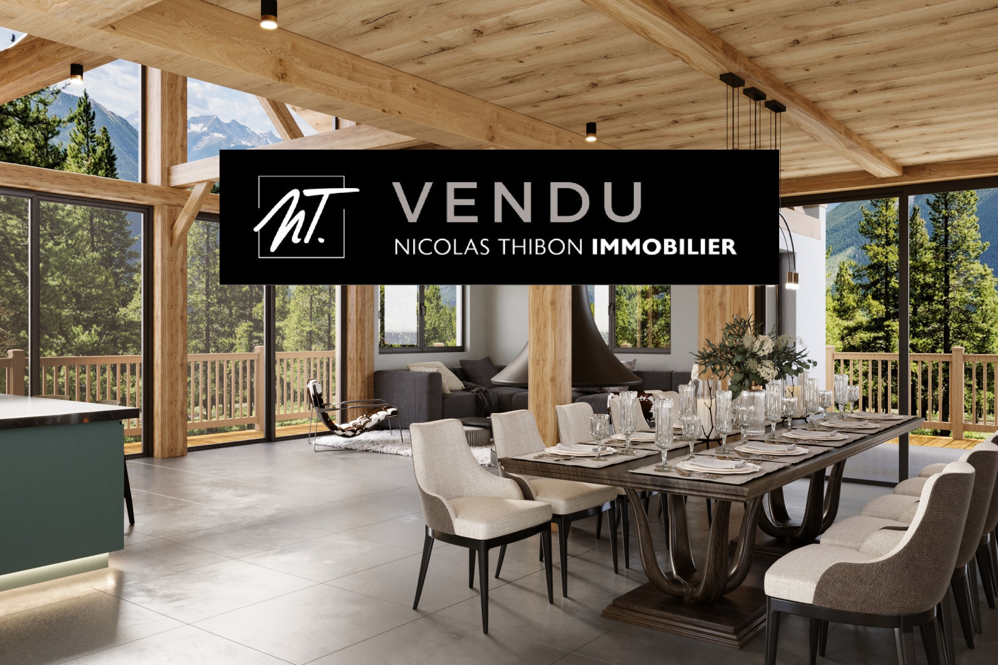 Magnifique chalet entièrement rénové, avec des prestations haut de gamme