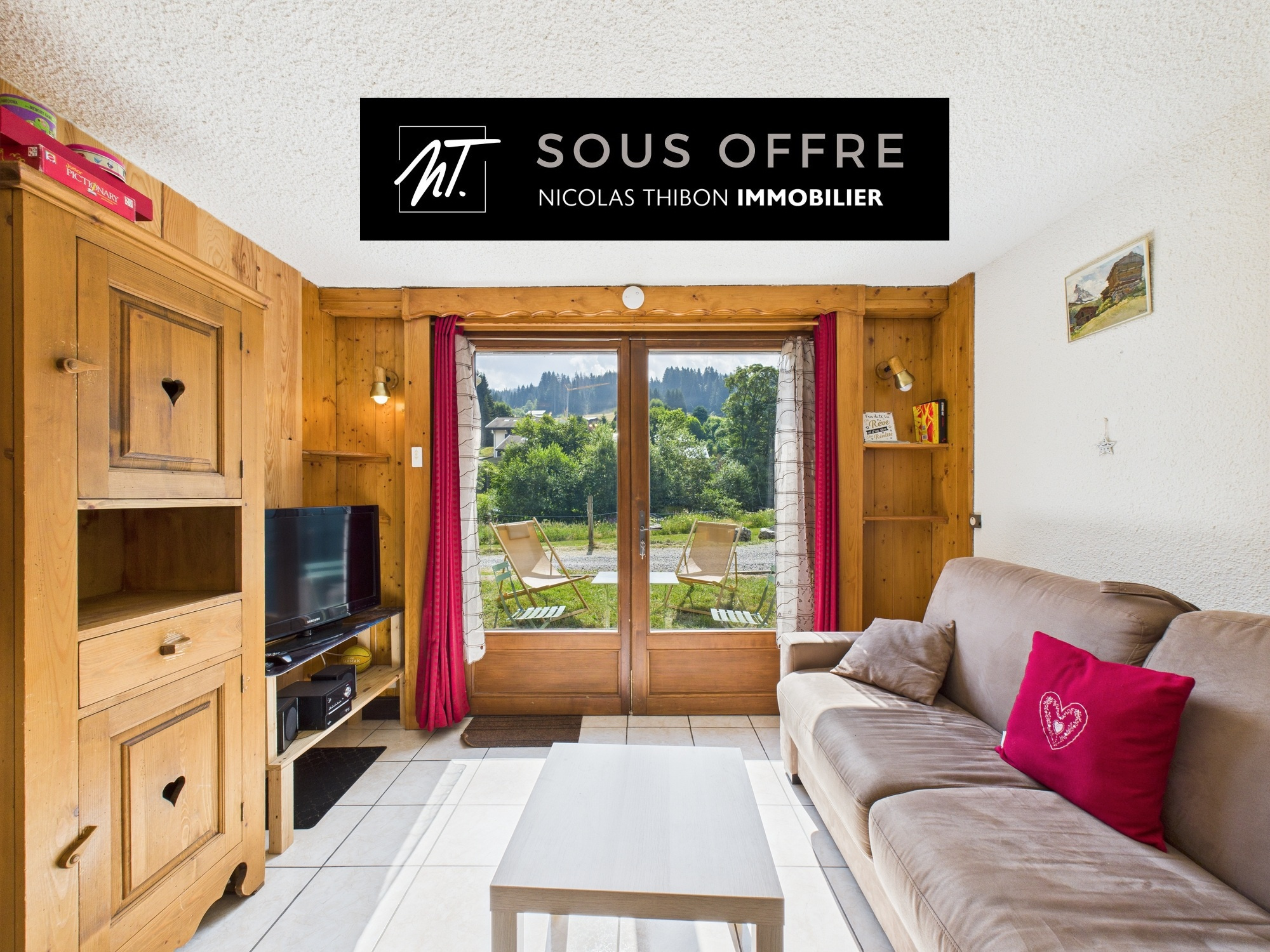 Studio sur les pistes des Chavannes!