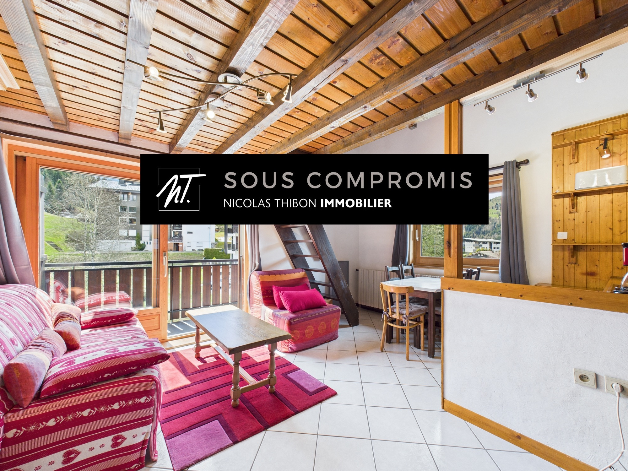 Duplex aux pieds des pistes - Vue imprenable!