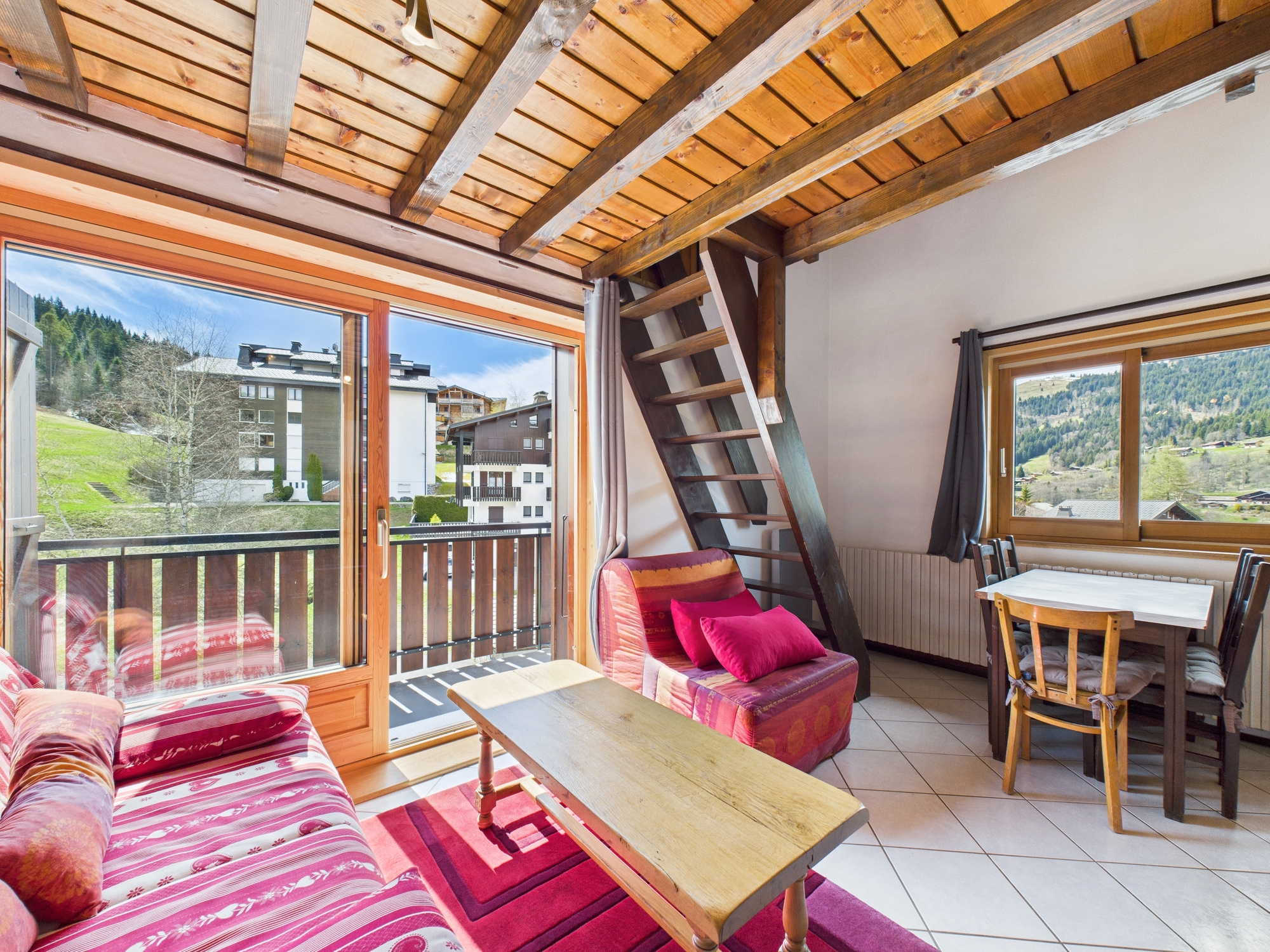 Duplex aux pieds des pistes - Vue imprenable!