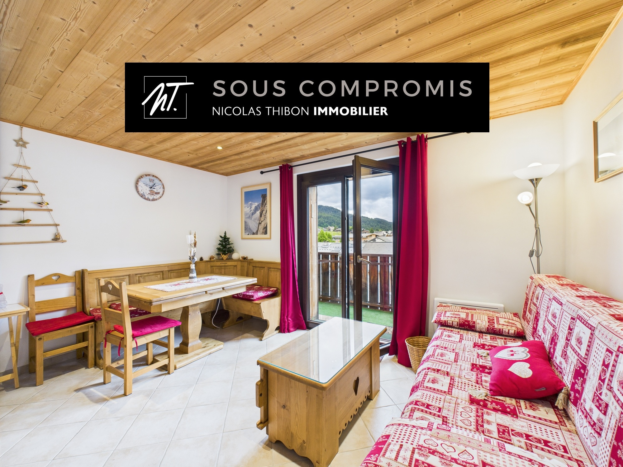 Appartement T3 + Mezzanine au cœur du village
