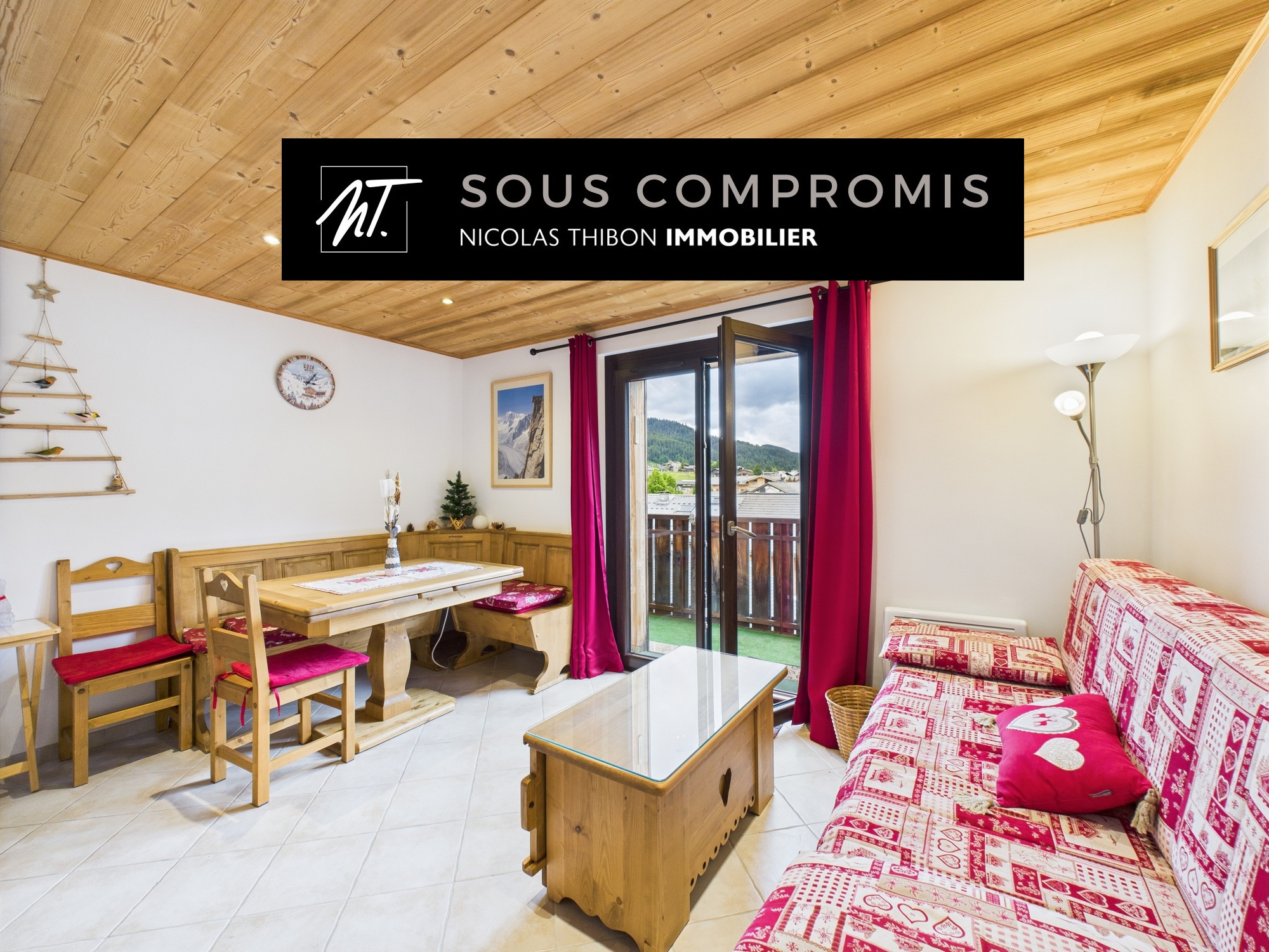 Appartement T3 + Mezzanine au cœur du village