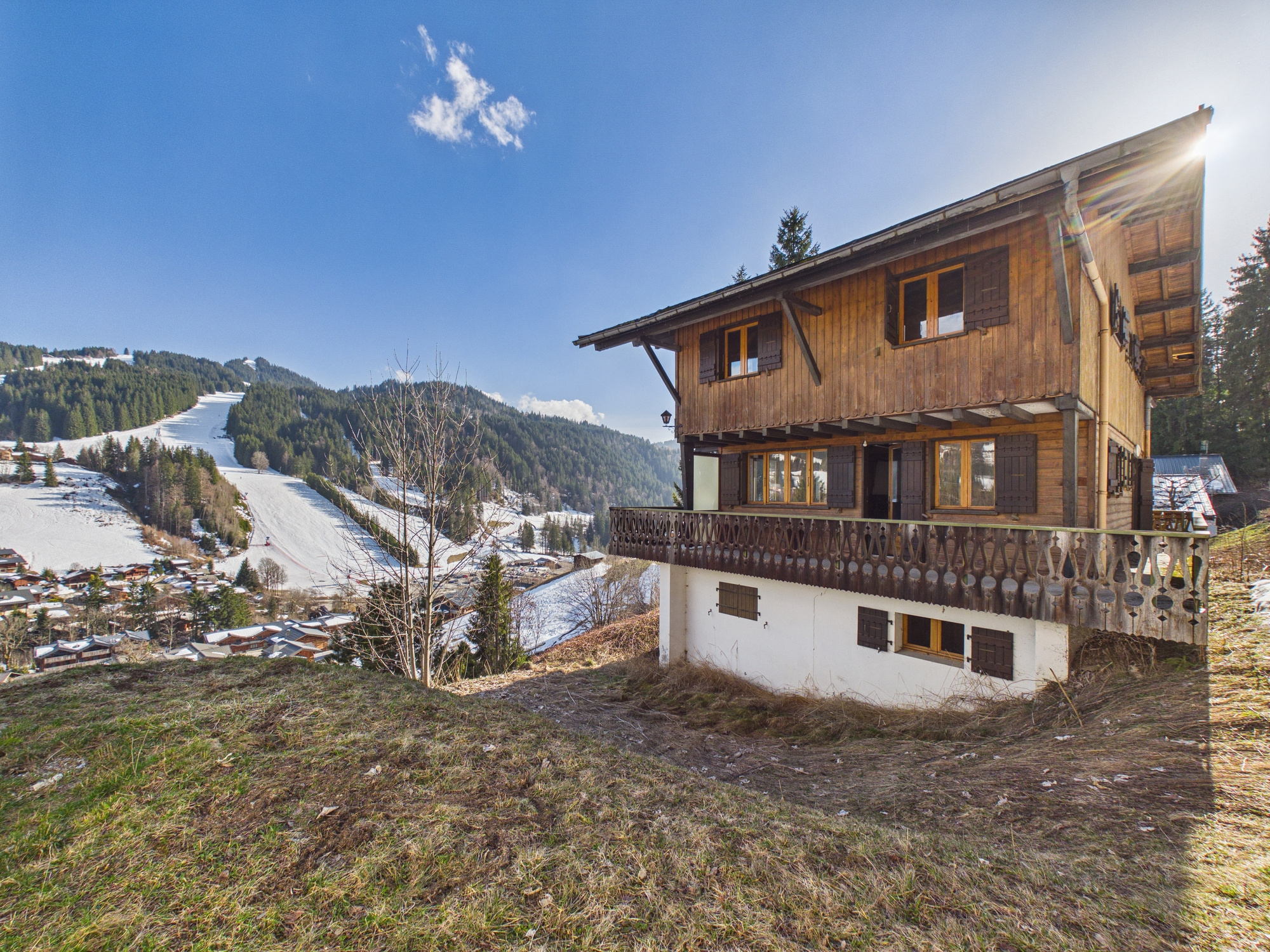 Chalet avec Permis de construire - Vue imprenable!