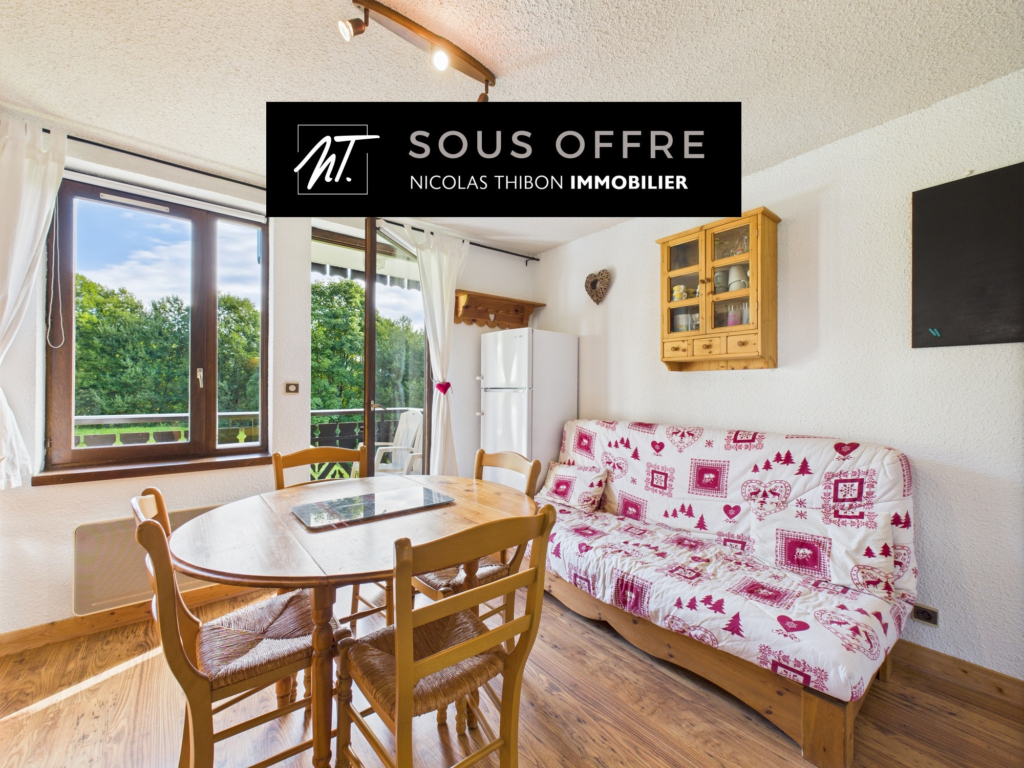 Appartement 2 chambres en plein nature !