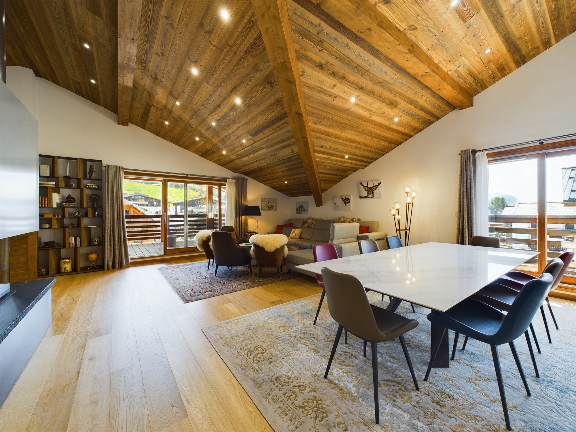 Magnifique appartement en plein cœur de la station des Gets - T5 de 160m2