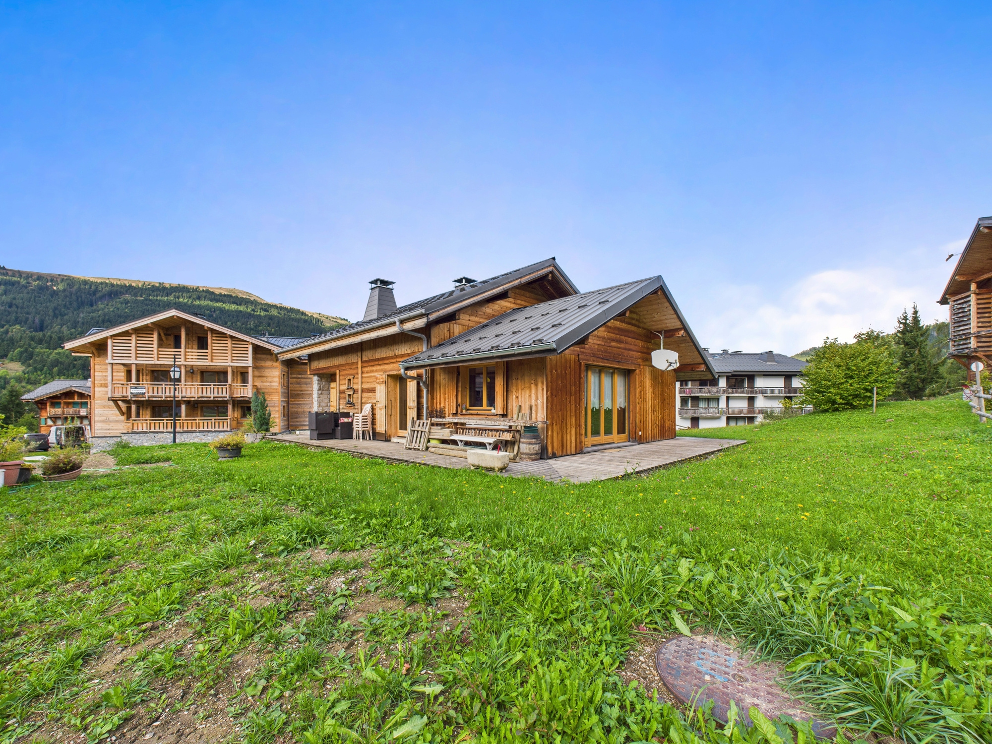 Chalet ski aux pieds - Hameau de la TURCHE 4 chambres.