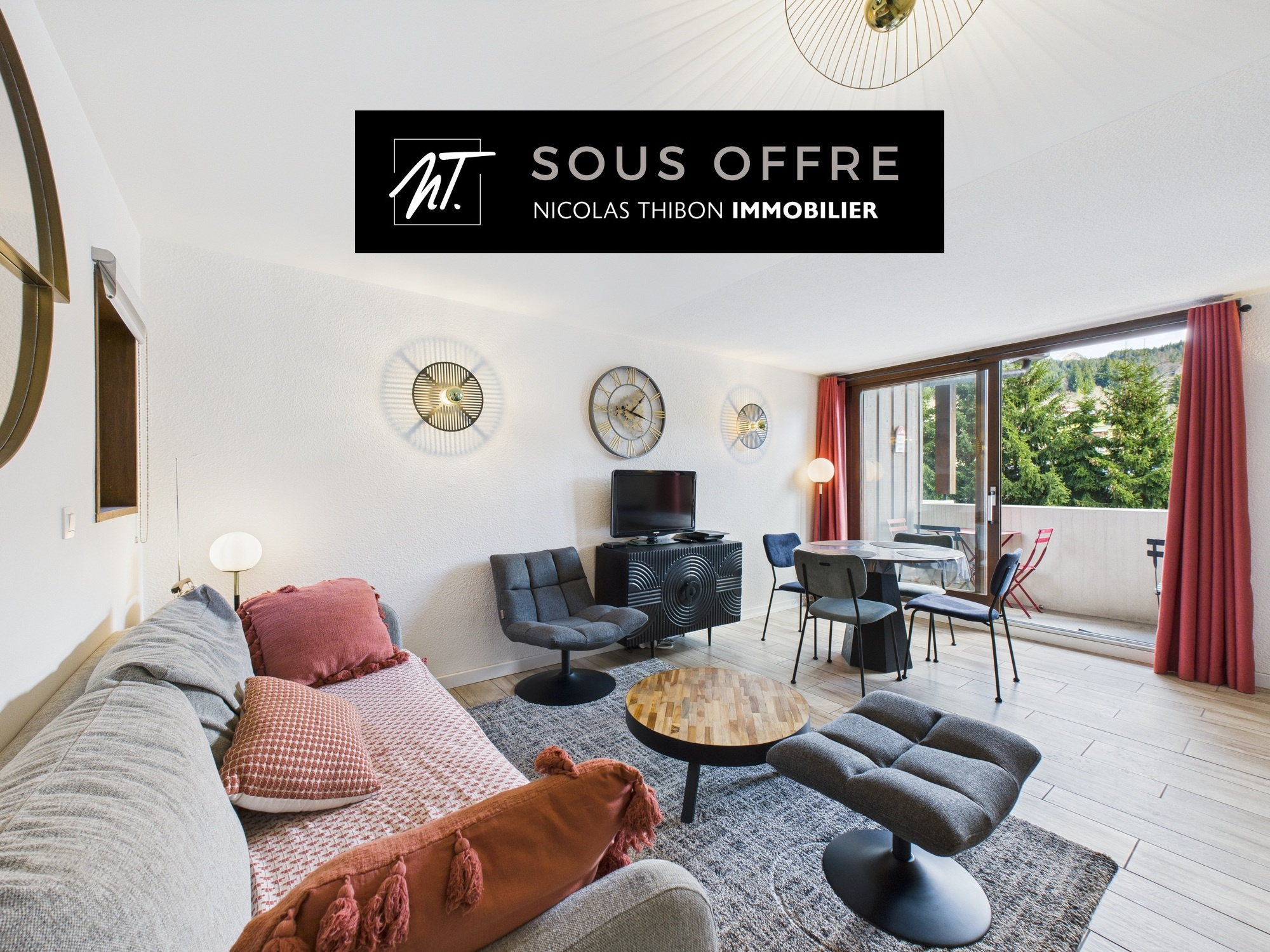 T3 Duplex en centre des Gets