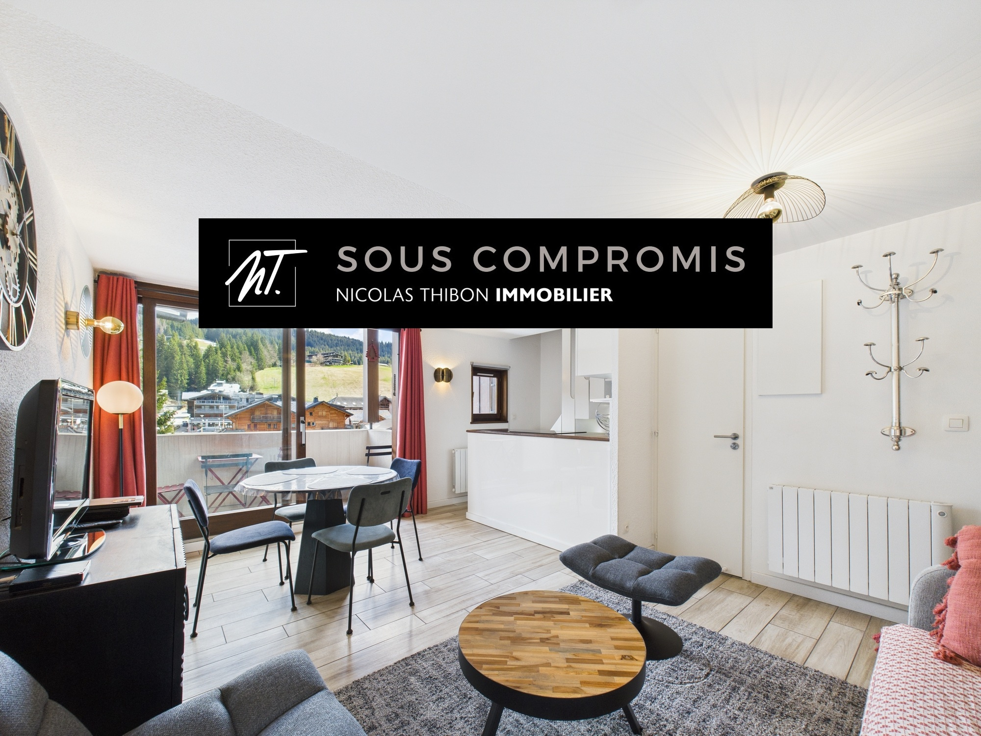 T3 Duplex en centre des Gets