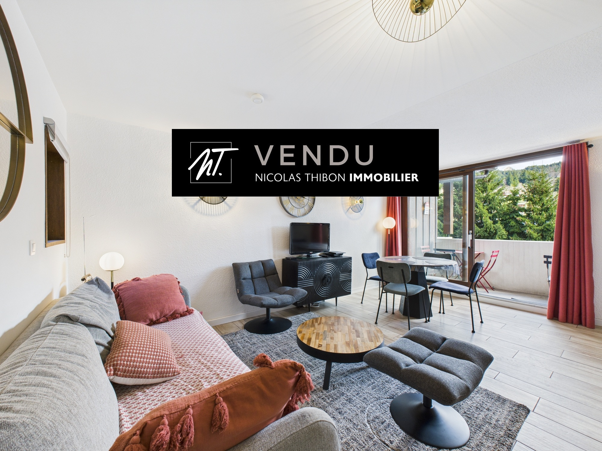 T3 Duplex en centre des Gets