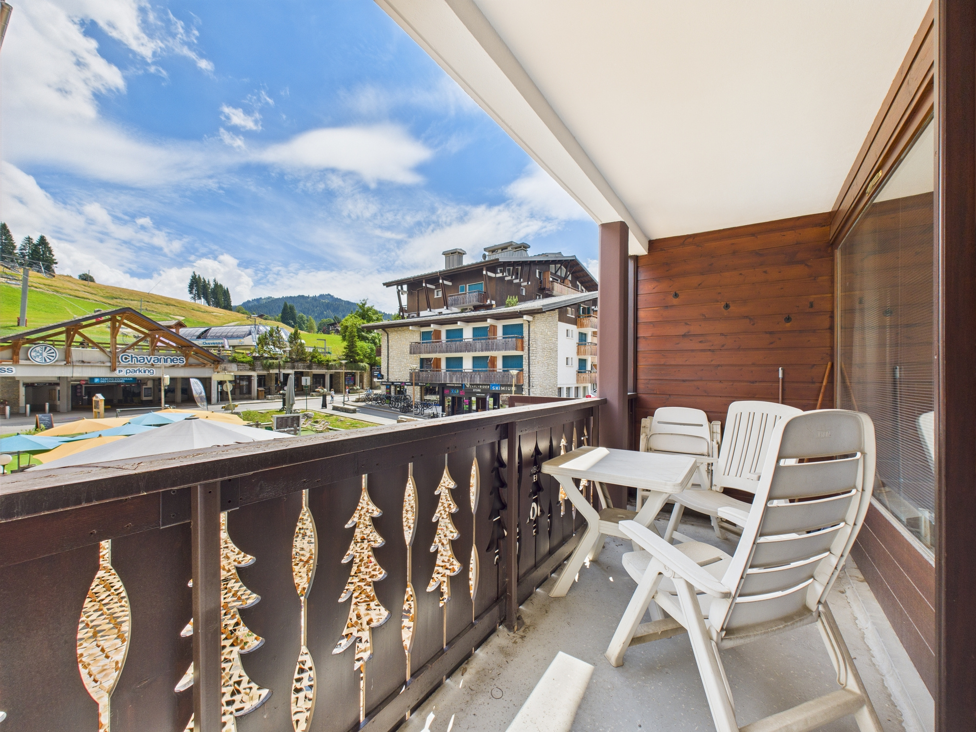 Au coeur des Gets, au pied des pistes!